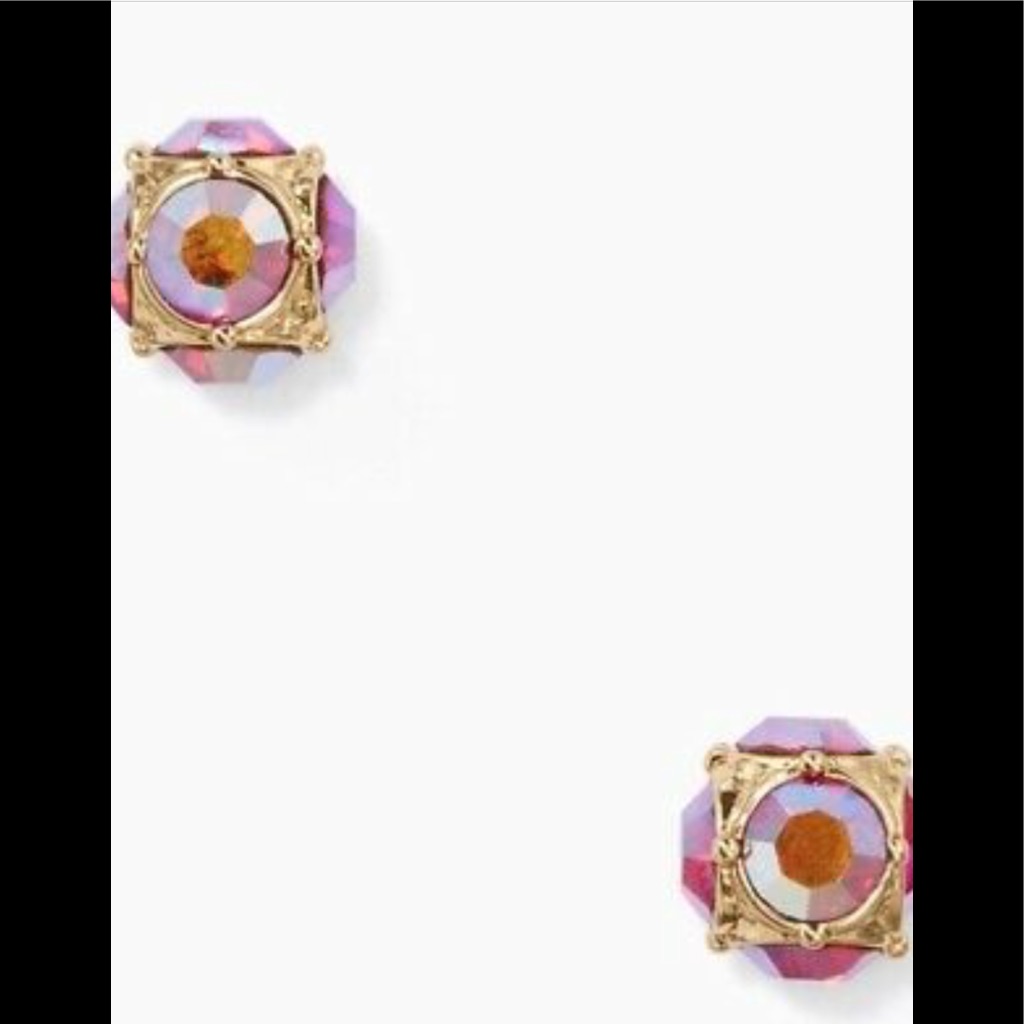 Kate Spade Iridescent Lady Marmalade Earrings